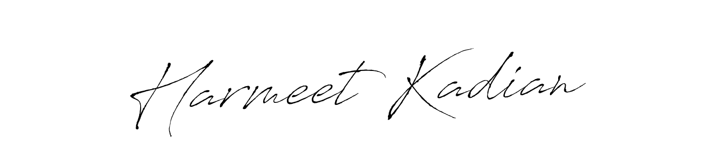 Make a beautiful signature design for name Harmeet Kadian. Use this online signature maker to create a handwritten signature for free. Harmeet Kadian signature style 6 images and pictures png