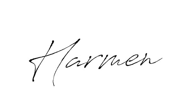 How to make Harmen signature? Antro_Vectra is a professional autograph style. Create handwritten signature for Harmen name. Harmen signature style 6 images and pictures png