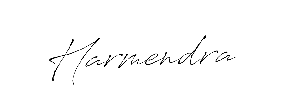 Design your own signature with our free online signature maker. With this signature software, you can create a handwritten (Antro_Vectra) signature for name Harmendra. Harmendra signature style 6 images and pictures png