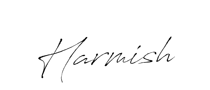 How to make Harmish name signature. Use Antro_Vectra style for creating short signs online. This is the latest handwritten sign. Harmish signature style 6 images and pictures png