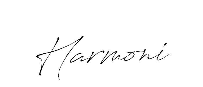 How to Draw Harmoni signature style? Antro_Vectra is a latest design signature styles for name Harmoni. Harmoni signature style 6 images and pictures png