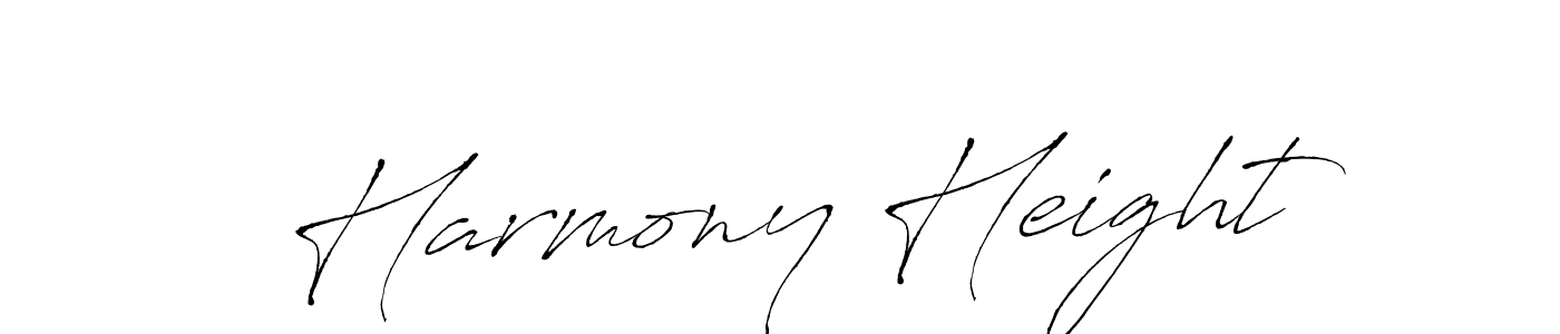Make a beautiful signature design for name Harmony Height. Use this online signature maker to create a handwritten signature for free. Harmony Height signature style 6 images and pictures png