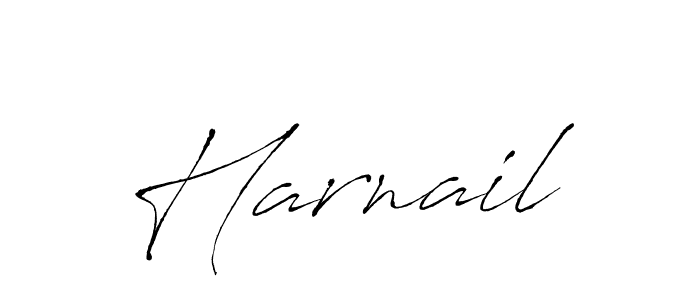 How to make Harnail name signature. Use Antro_Vectra style for creating short signs online. This is the latest handwritten sign. Harnail signature style 6 images and pictures png