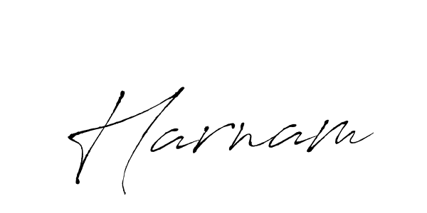 You should practise on your own different ways (Antro_Vectra) to write your name (Harnam) in signature. don't let someone else do it for you. Harnam signature style 6 images and pictures png