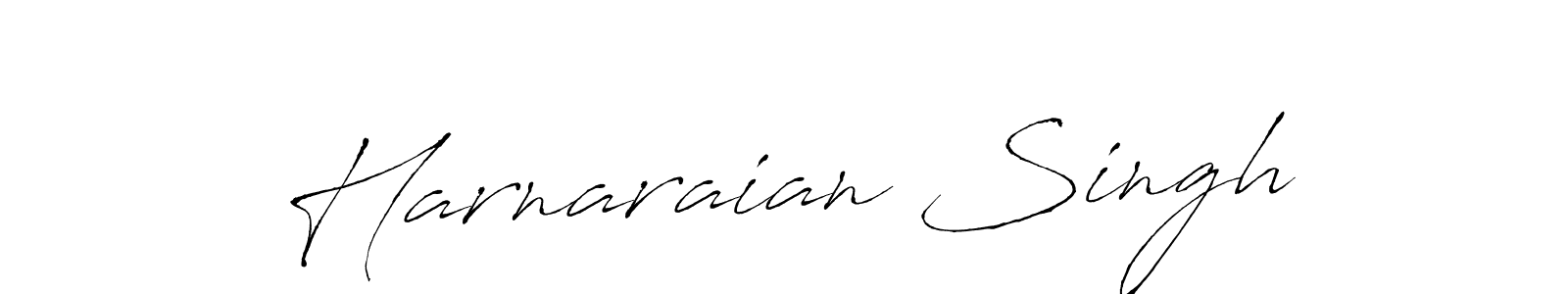 The best way (Antro_Vectra) to make a short signature is to pick only two or three words in your name. The name Harnaraian Singh include a total of six letters. For converting this name. Harnaraian Singh signature style 6 images and pictures png