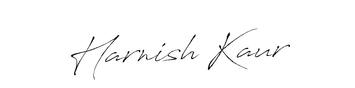 It looks lik you need a new signature style for name Harnish Kaur. Design unique handwritten (Antro_Vectra) signature with our free signature maker in just a few clicks. Harnish Kaur signature style 6 images and pictures png