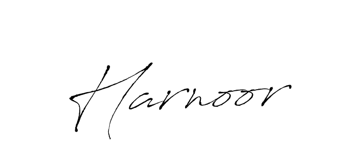 Create a beautiful signature design for name Harnoor. With this signature (Antro_Vectra) fonts, you can make a handwritten signature for free. Harnoor signature style 6 images and pictures png