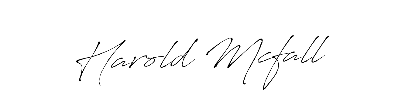 Also we have Harold Mcfall name is the best signature style. Create professional handwritten signature collection using Antro_Vectra autograph style. Harold Mcfall signature style 6 images and pictures png