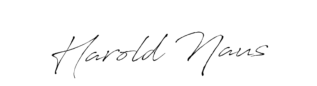 Create a beautiful signature design for name Harold Naus. With this signature (Antro_Vectra) fonts, you can make a handwritten signature for free. Harold Naus signature style 6 images and pictures png