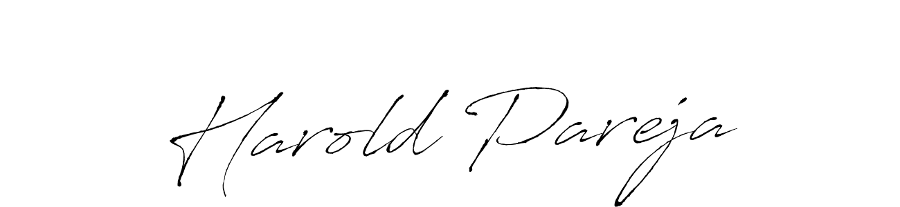 Make a beautiful signature design for name Harold Pareja. With this signature (Antro_Vectra) style, you can create a handwritten signature for free. Harold Pareja signature style 6 images and pictures png