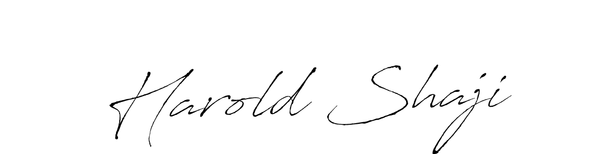 You should practise on your own different ways (Antro_Vectra) to write your name (Harold Shaji) in signature. don't let someone else do it for you. Harold Shaji signature style 6 images and pictures png