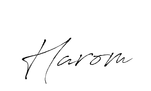 How to make Harom signature? Antro_Vectra is a professional autograph style. Create handwritten signature for Harom name. Harom signature style 6 images and pictures png