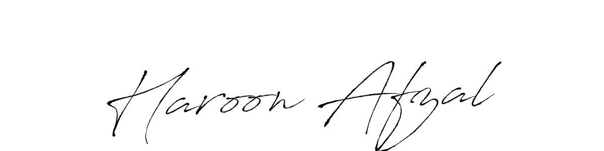 Use a signature maker to create a handwritten signature online. With this signature software, you can design (Antro_Vectra) your own signature for name Haroon Afzal. Haroon Afzal signature style 6 images and pictures png