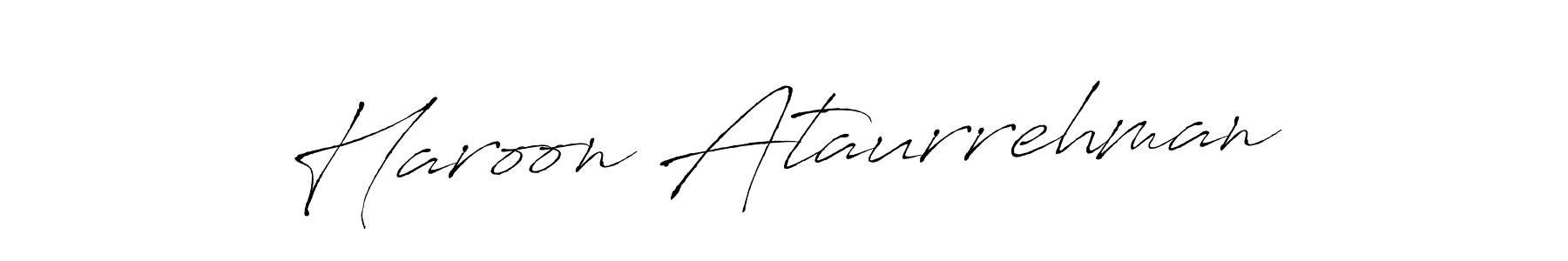 Make a beautiful signature design for name Haroon Ataurrehman. Use this online signature maker to create a handwritten signature for free. Haroon Ataurrehman signature style 6 images and pictures png