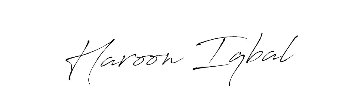 The best way (Antro_Vectra) to make a short signature is to pick only two or three words in your name. The name Haroon Iqbal include a total of six letters. For converting this name. Haroon Iqbal signature style 6 images and pictures png