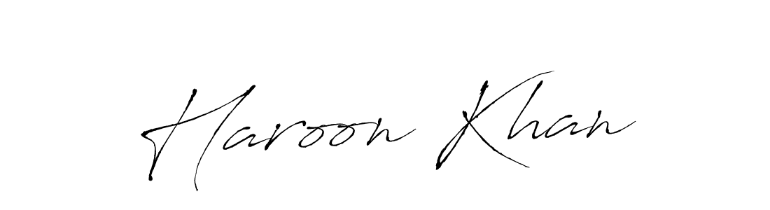 You can use this online signature creator to create a handwritten signature for the name Haroon Khan. This is the best online autograph maker. Haroon Khan signature style 6 images and pictures png