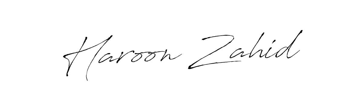 if you are searching for the best signature style for your name Haroon Zahid. so please give up your signature search. here we have designed multiple signature styles  using Antro_Vectra. Haroon Zahid signature style 6 images and pictures png