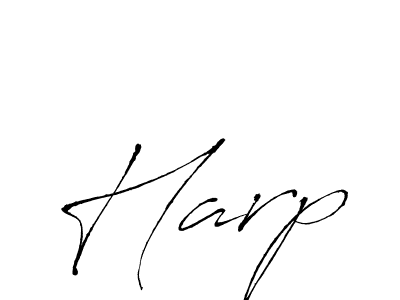 Create a beautiful signature design for name Harp. With this signature (Antro_Vectra) fonts, you can make a handwritten signature for free. Harp signature style 6 images and pictures png