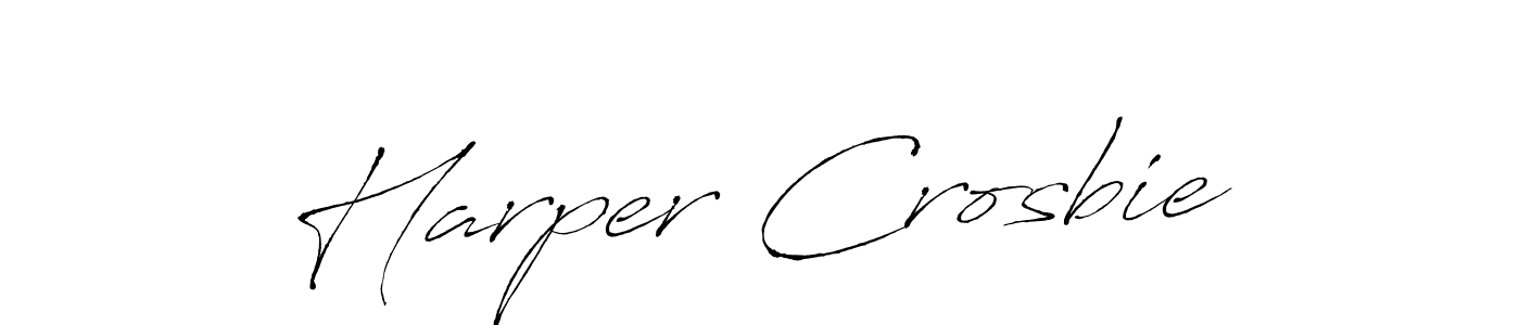 Also You can easily find your signature by using the search form. We will create Harper Crosbie name handwritten signature images for you free of cost using Antro_Vectra sign style. Harper Crosbie signature style 6 images and pictures png