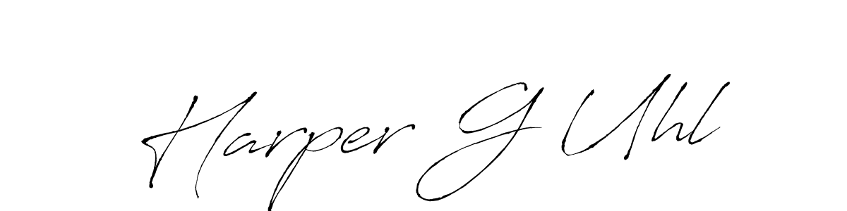 The best way (Antro_Vectra) to make a short signature is to pick only two or three words in your name. The name Harper G Uhl include a total of six letters. For converting this name. Harper G Uhl signature style 6 images and pictures png