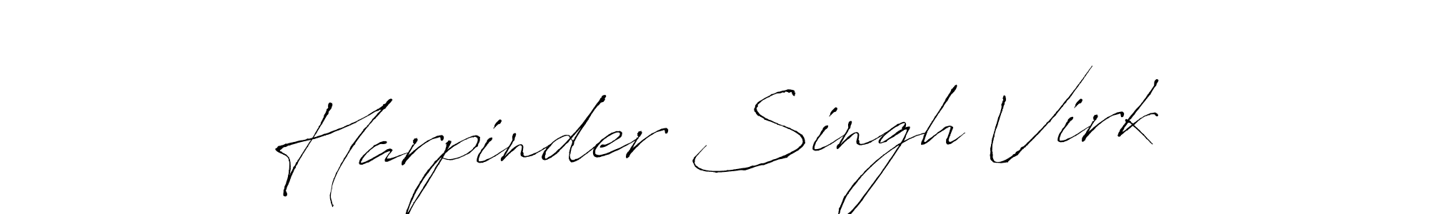 It looks lik you need a new signature style for name Harpinder Singh Virk. Design unique handwritten (Antro_Vectra) signature with our free signature maker in just a few clicks. Harpinder Singh Virk signature style 6 images and pictures png