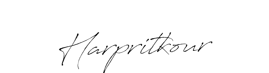 Use a signature maker to create a handwritten signature online. With this signature software, you can design (Antro_Vectra) your own signature for name Harpritkour. Harpritkour signature style 6 images and pictures png