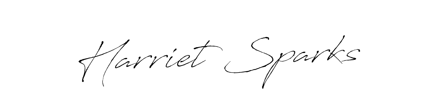 How to make Harriet Sparks name signature. Use Antro_Vectra style for creating short signs online. This is the latest handwritten sign. Harriet Sparks signature style 6 images and pictures png