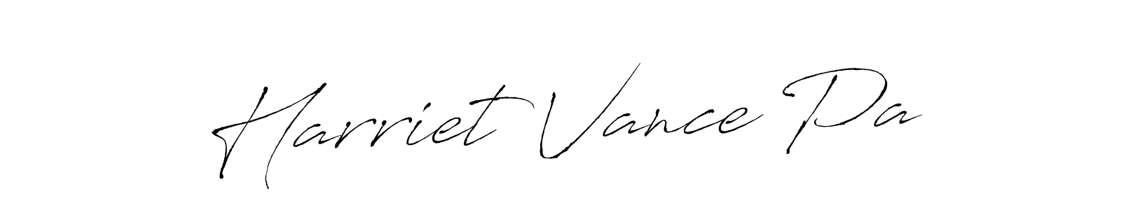 Also we have Harriet Vance Pa name is the best signature style. Create professional handwritten signature collection using Antro_Vectra autograph style. Harriet Vance Pa signature style 6 images and pictures png