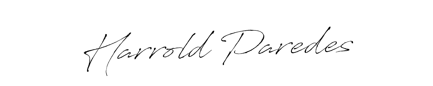 It looks lik you need a new signature style for name Harrold Paredes. Design unique handwritten (Antro_Vectra) signature with our free signature maker in just a few clicks. Harrold Paredes signature style 6 images and pictures png