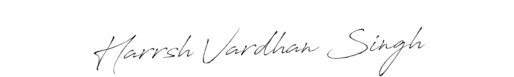 Harrsh Vardhan Singh stylish signature style. Best Handwritten Sign (Antro_Vectra) for my name. Handwritten Signature Collection Ideas for my name Harrsh Vardhan Singh. Harrsh Vardhan Singh signature style 6 images and pictures png