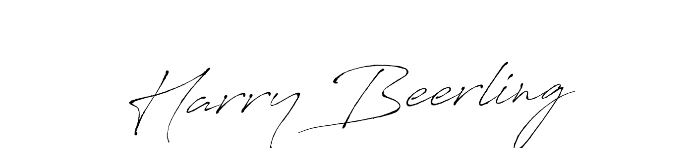 Create a beautiful signature design for name Harry Beerling. With this signature (Antro_Vectra) fonts, you can make a handwritten signature for free. Harry Beerling signature style 6 images and pictures png