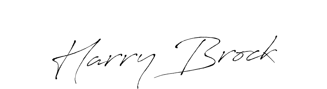 How to make Harry Brock name signature. Use Antro_Vectra style for creating short signs online. This is the latest handwritten sign. Harry Brock signature style 6 images and pictures png