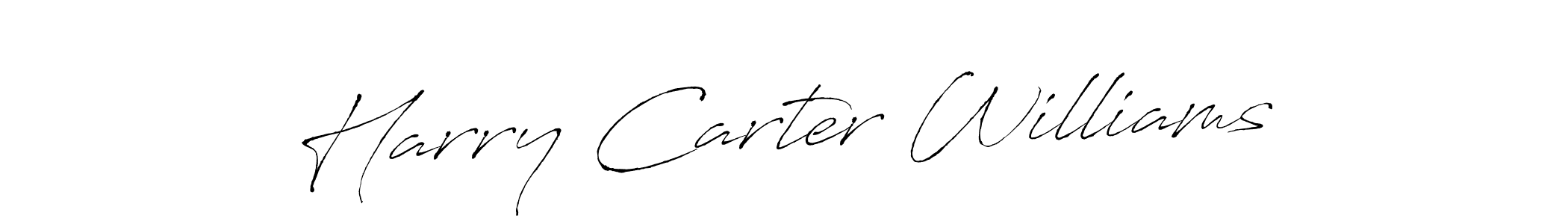 if you are searching for the best signature style for your name Harry Carter Williams. so please give up your signature search. here we have designed multiple signature styles  using Antro_Vectra. Harry Carter Williams signature style 6 images and pictures png