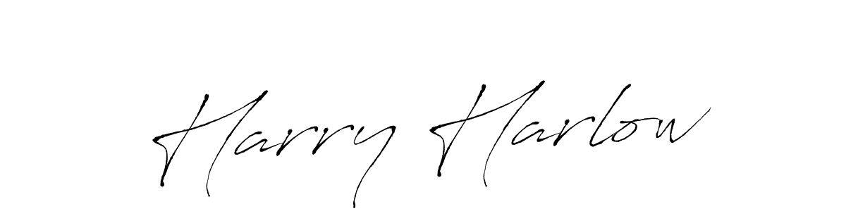 Design your own signature with our free online signature maker. With this signature software, you can create a handwritten (Antro_Vectra) signature for name Harry Harlow. Harry Harlow signature style 6 images and pictures png