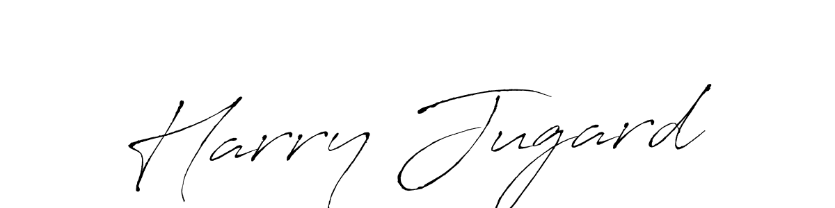 Make a beautiful signature design for name Harry Jugard. With this signature (Antro_Vectra) style, you can create a handwritten signature for free. Harry Jugard signature style 6 images and pictures png