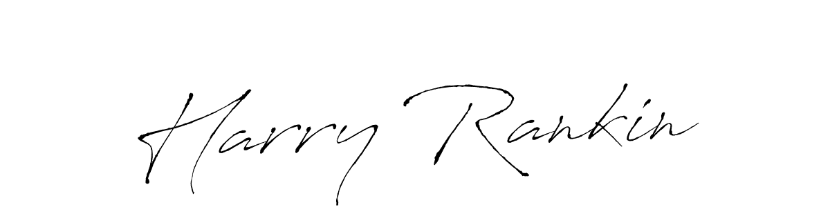 Create a beautiful signature design for name Harry Rankin. With this signature (Antro_Vectra) fonts, you can make a handwritten signature for free. Harry Rankin signature style 6 images and pictures png