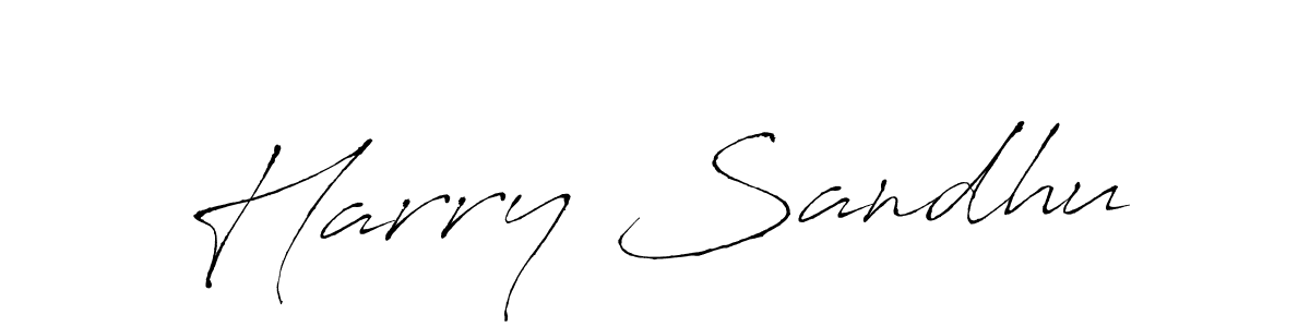 Make a beautiful signature design for name Harry Sandhu. With this signature (Antro_Vectra) style, you can create a handwritten signature for free. Harry Sandhu signature style 6 images and pictures png