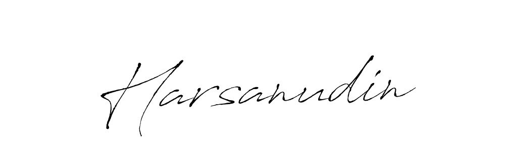 Harsanudin stylish signature style. Best Handwritten Sign (Antro_Vectra) for my name. Handwritten Signature Collection Ideas for my name Harsanudin. Harsanudin signature style 6 images and pictures png