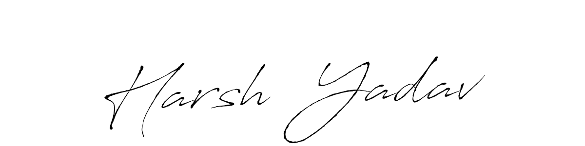 Once you've used our free online signature maker to create your best signature Antro_Vectra style, it's time to enjoy all of the benefits that Harsh  Yadav name signing documents. Harsh  Yadav signature style 6 images and pictures png