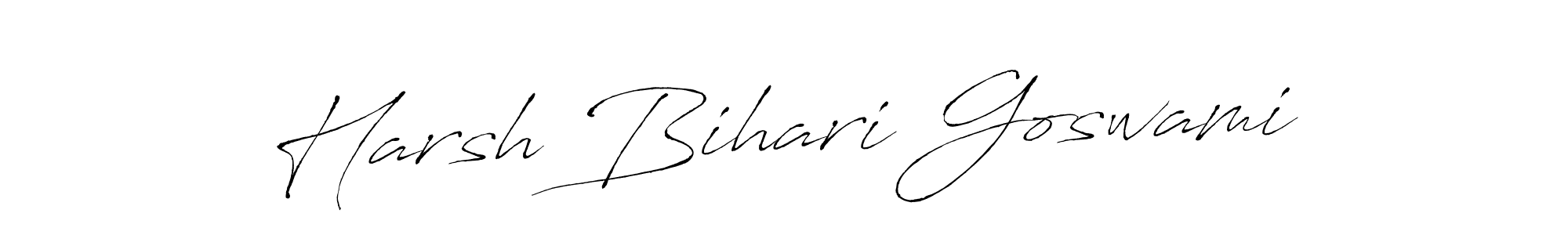 Once you've used our free online signature maker to create your best signature Antro_Vectra style, it's time to enjoy all of the benefits that Harsh Bihari Goswami name signing documents. Harsh Bihari Goswami signature style 6 images and pictures png