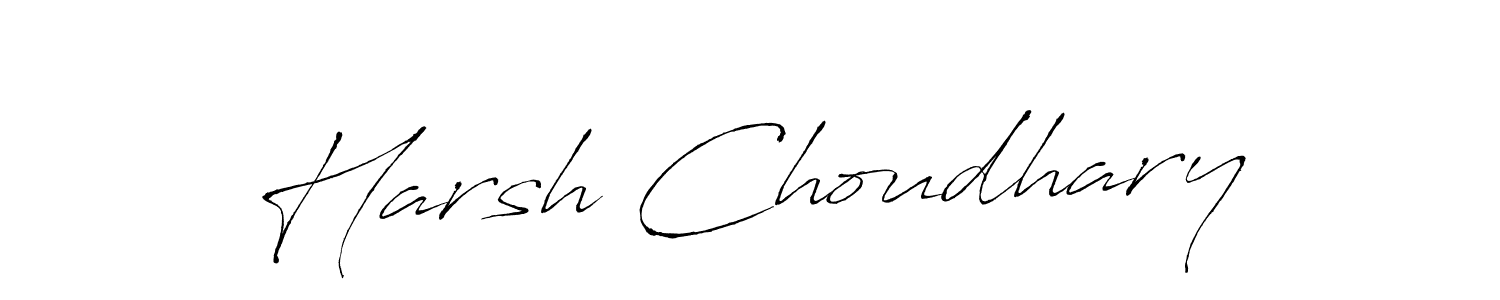 You should practise on your own different ways (Antro_Vectra) to write your name (Harsh Choudhary) in signature. don't let someone else do it for you. Harsh Choudhary signature style 6 images and pictures png