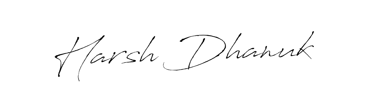 You should practise on your own different ways (Antro_Vectra) to write your name (Harsh Dhanuk) in signature. don't let someone else do it for you. Harsh Dhanuk signature style 6 images and pictures png