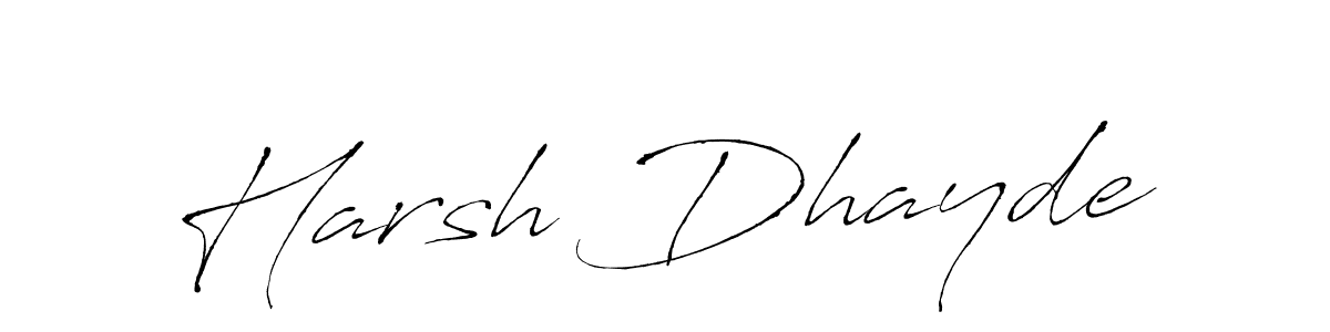 It looks lik you need a new signature style for name Harsh Dhayde. Design unique handwritten (Antro_Vectra) signature with our free signature maker in just a few clicks. Harsh Dhayde signature style 6 images and pictures png