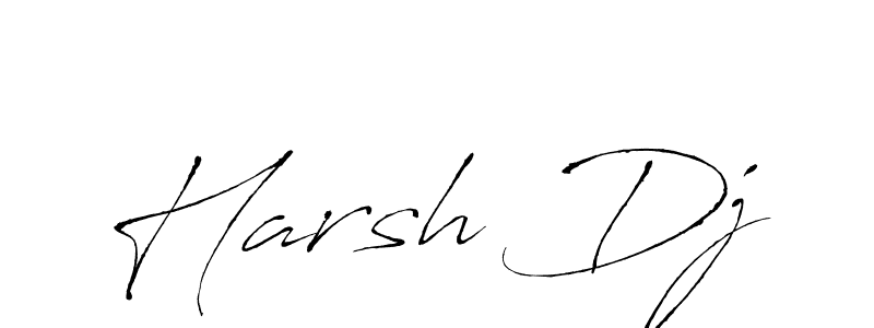 Make a beautiful signature design for name Harsh Dj. With this signature (Antro_Vectra) style, you can create a handwritten signature for free. Harsh Dj signature style 6 images and pictures png