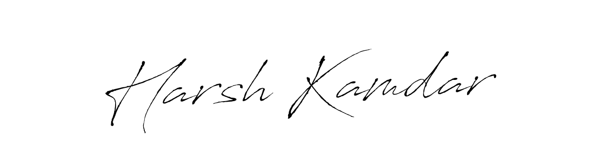 You can use this online signature creator to create a handwritten signature for the name Harsh Kamdar. This is the best online autograph maker. Harsh Kamdar signature style 6 images and pictures png