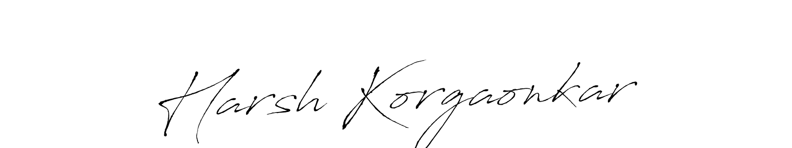 You should practise on your own different ways (Antro_Vectra) to write your name (Harsh Korgaonkar) in signature. don't let someone else do it for you. Harsh Korgaonkar signature style 6 images and pictures png