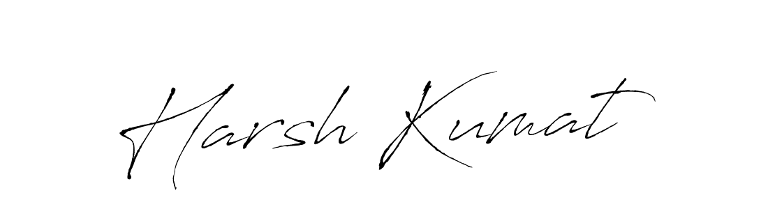 Also You can easily find your signature by using the search form. We will create Harsh Kumat name handwritten signature images for you free of cost using Antro_Vectra sign style. Harsh Kumat signature style 6 images and pictures png