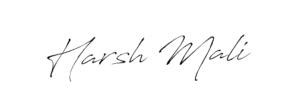How to Draw Harsh Mali signature style? Antro_Vectra is a latest design signature styles for name Harsh Mali. Harsh Mali signature style 6 images and pictures png