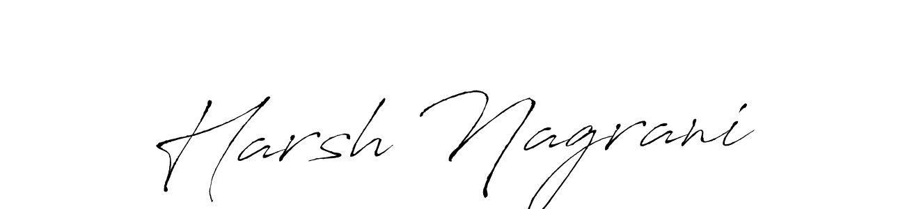 You should practise on your own different ways (Antro_Vectra) to write your name (Harsh Nagrani) in signature. don't let someone else do it for you. Harsh Nagrani signature style 6 images and pictures png