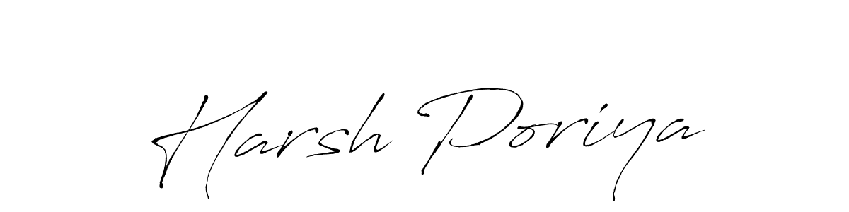 Here are the top 10 professional signature styles for the name Harsh Poriya. These are the best autograph styles you can use for your name. Harsh Poriya signature style 6 images and pictures png